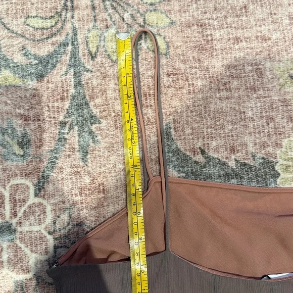 Zara | Strappy Georgette Maxi Dress with Flared Hem - Picture 10 of 10